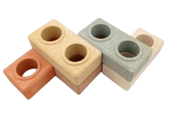 آجر پازلی رنگی